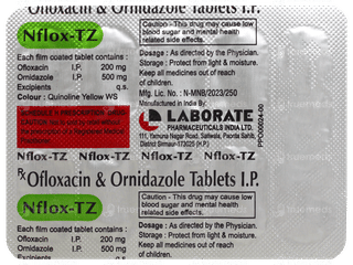 Nflox Tz Tablet 10